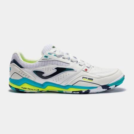 Футзалки Joma FS FSW2232IN белый-бирюзовый